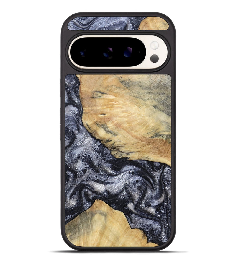 Pixel 9 Pro XL Wood Phone Case - Kaaren (Black & White, 786665)