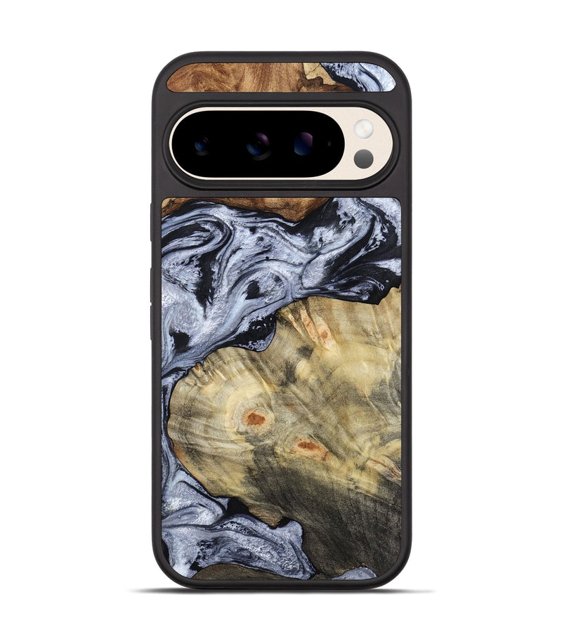 Pixel 10 Wood Phone Case - Deon (Black & White, 786667)