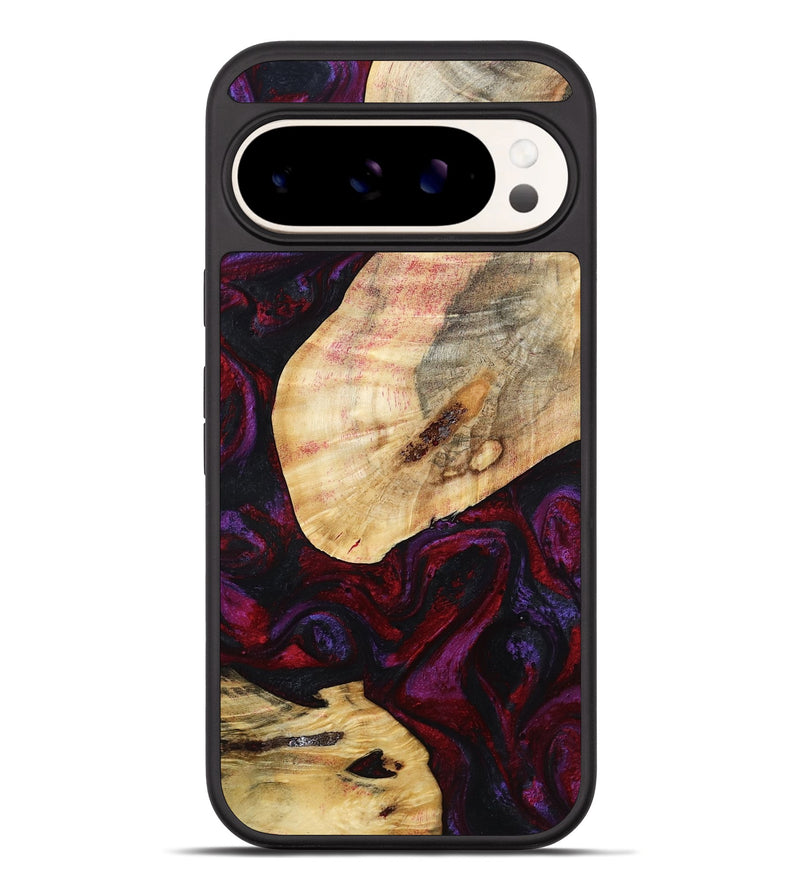 Pixel 10 Pro XL Wood Phone Case - Gina (Red, 786787)