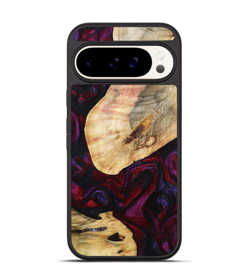 Pixel 9 Pro Wood Phone Case - Gina (Red, 786787)