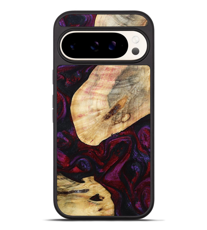 Pixel 9 Pro XL Wood Phone Case - Gina (Red, 786787)
