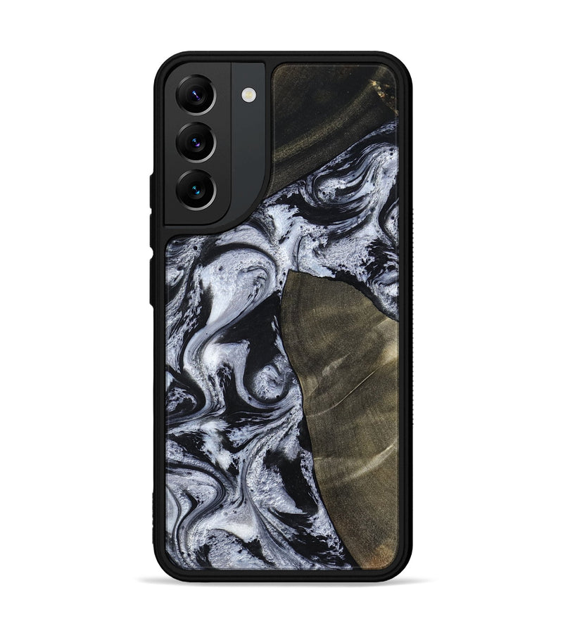 Galaxy S22 Plus Wood Phone Case - Alec (Black & White, 786791)