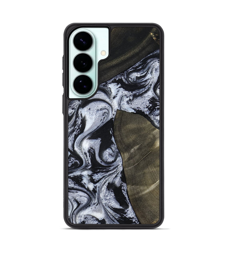 Galaxy S26 Plus Wood Phone Case - Alec (Black & White, 786791)