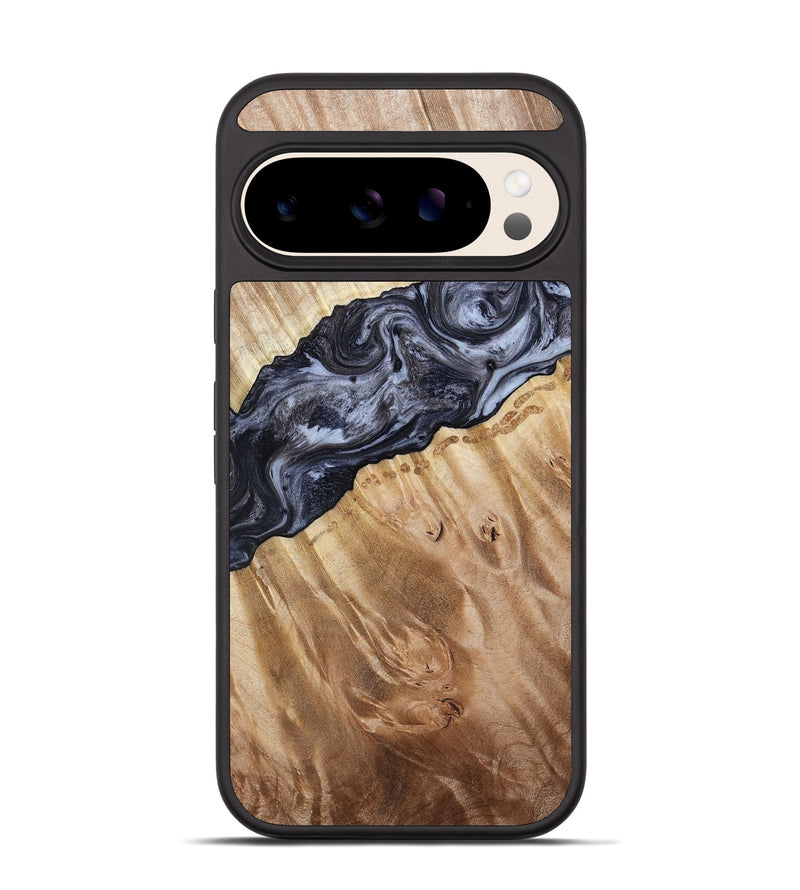 Pixel 10 Wood Phone Case - Taniyah (Black & White, 786796)