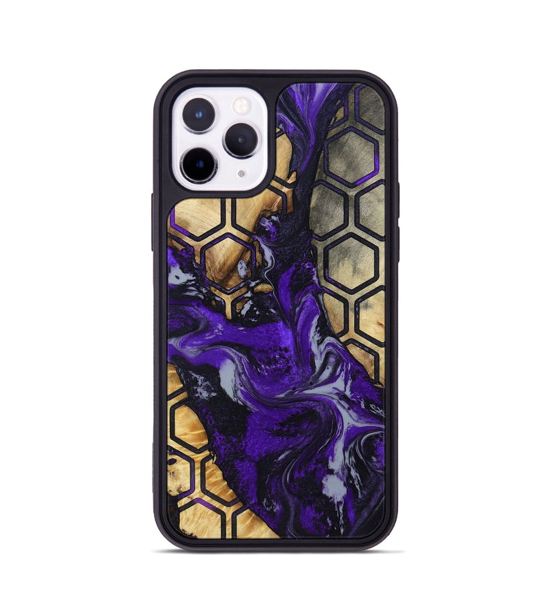 iPhone 11 Pro Wood Phone Case - Adriane (Pattern, 786824)