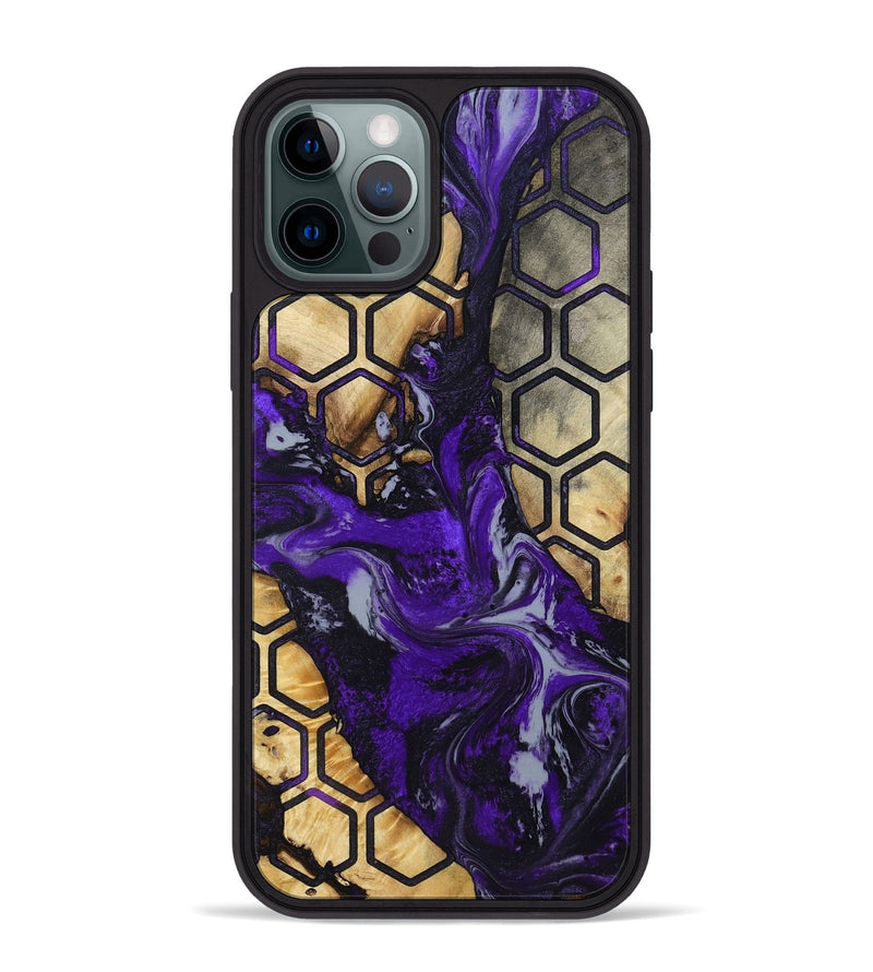 iPhone 12 Pro Max Wood Phone Case - Adriane (Pattern, 786824)