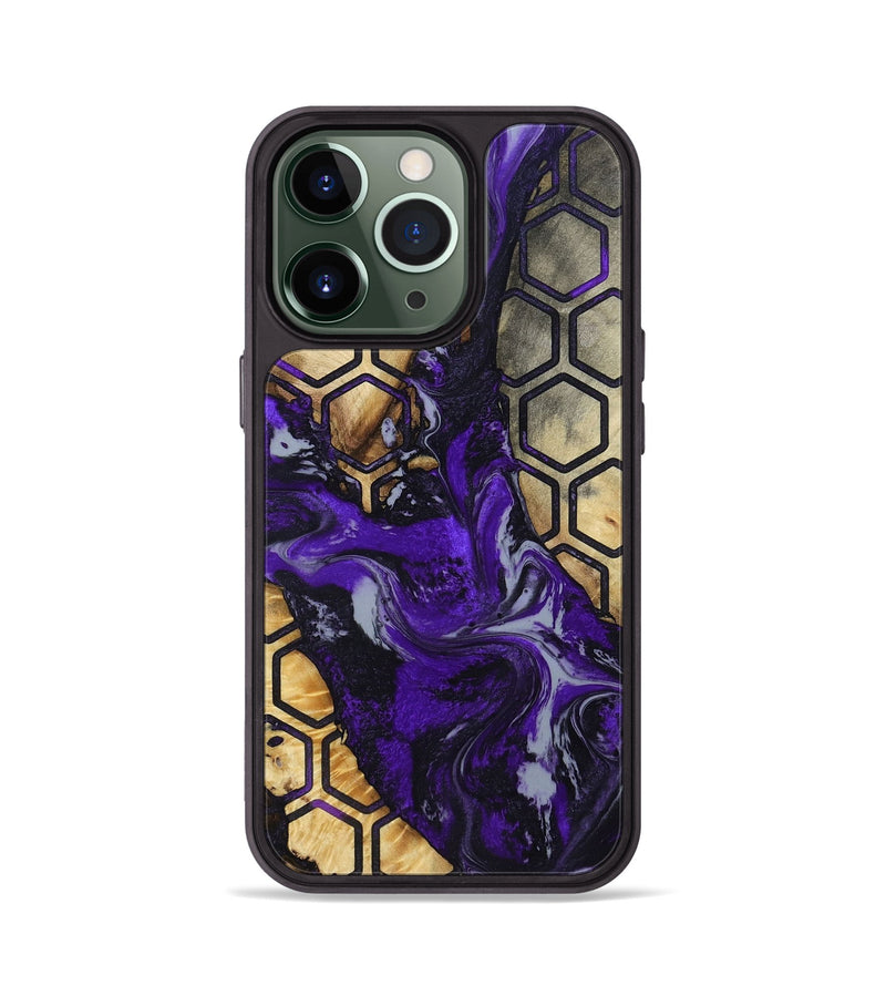 iPhone 13 Pro Wood Phone Case - Adriane (Pattern, 786824)