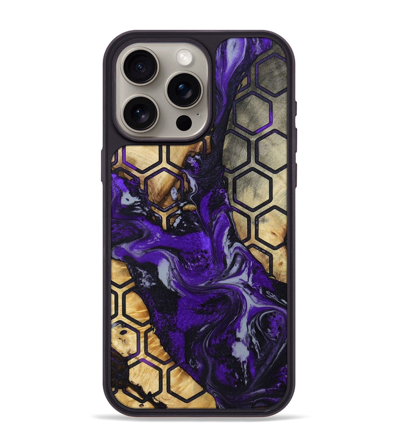 iPhone 15 Pro Max Wood Phone Case - Adriane (Pattern, 786824)