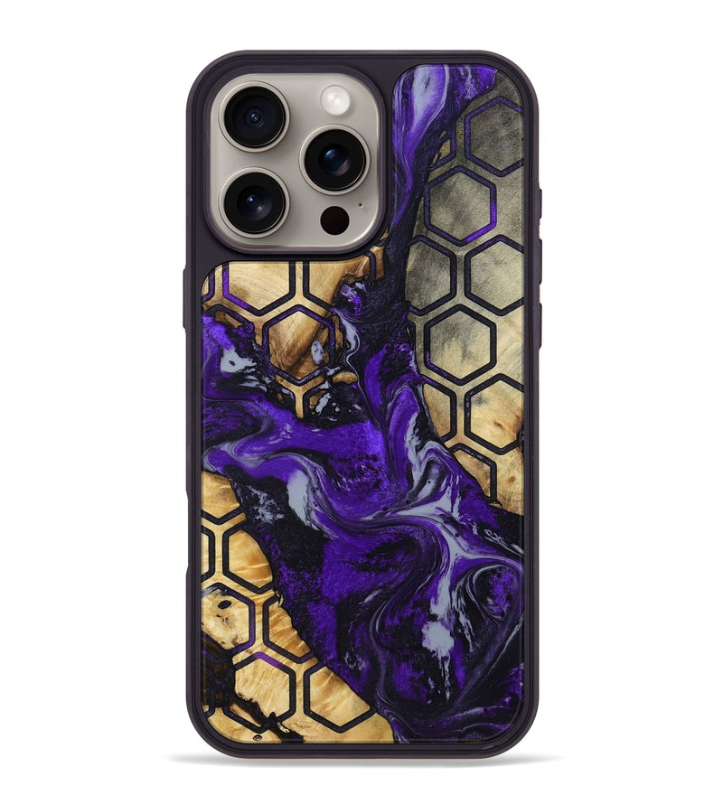 iPhone 16 Pro Max Wood Phone Case - Adriane (Pattern, 786824)