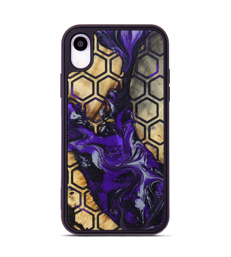 iPhone Xr Wood Phone Case - Adriane (Pattern, 786824)