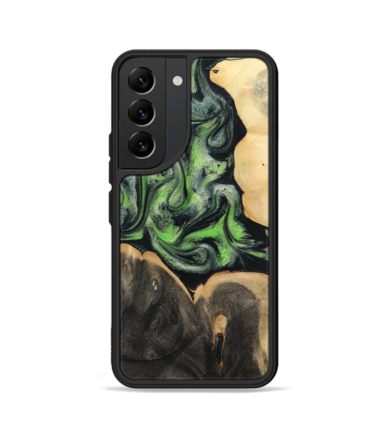 Galaxy S22 Wood Phone Case - Tayla (Green, 786843)