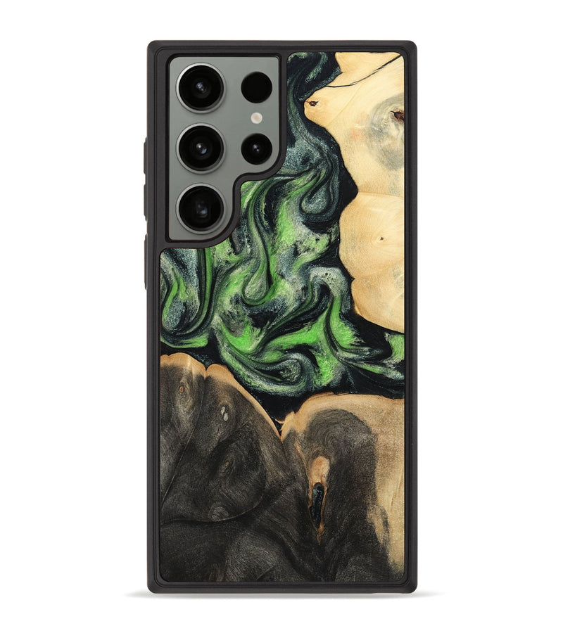 Galaxy S23 Ultra Wood Phone Case - Tayla (Green, 786843)