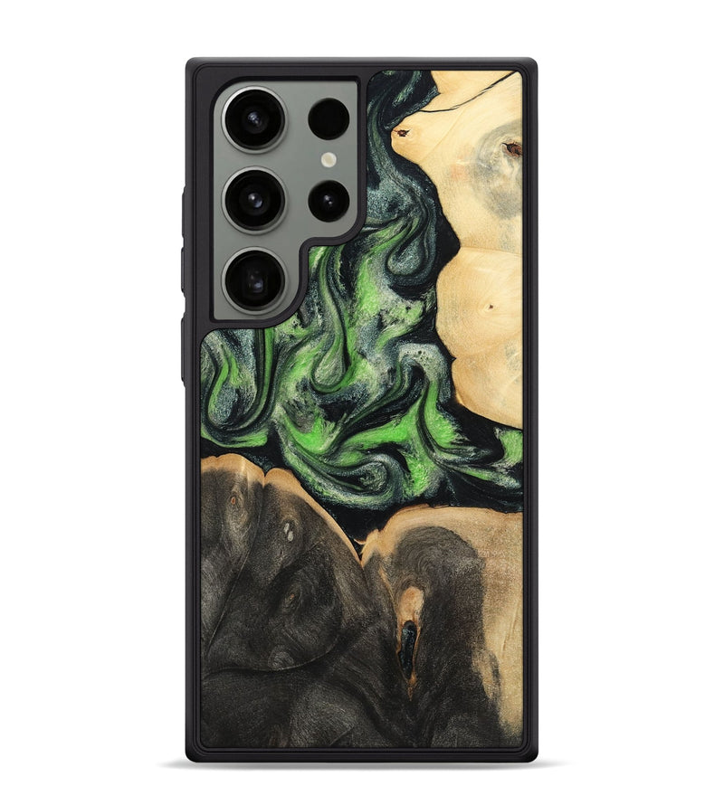 Galaxy S24 Ultra Wood Phone Case - Tayla (Green, 786843)