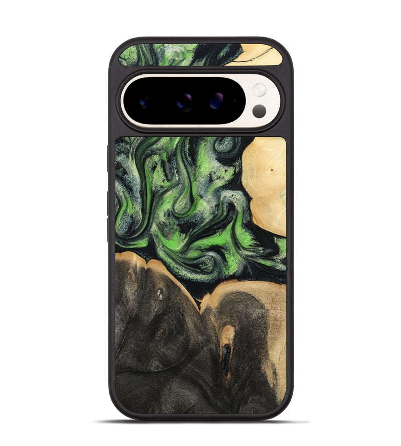 Pixel 9 Wood Phone Case - Tayla (Green, 786843)