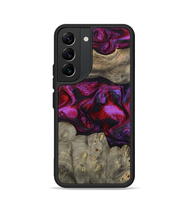 Galaxy S22 Wood Phone Case - Rhonda (Red, 787153)