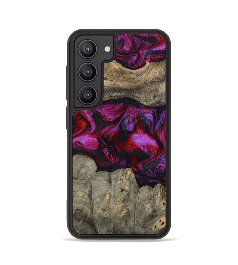 Galaxy S23 Wood Phone Case - Rhonda (Red, 787153)