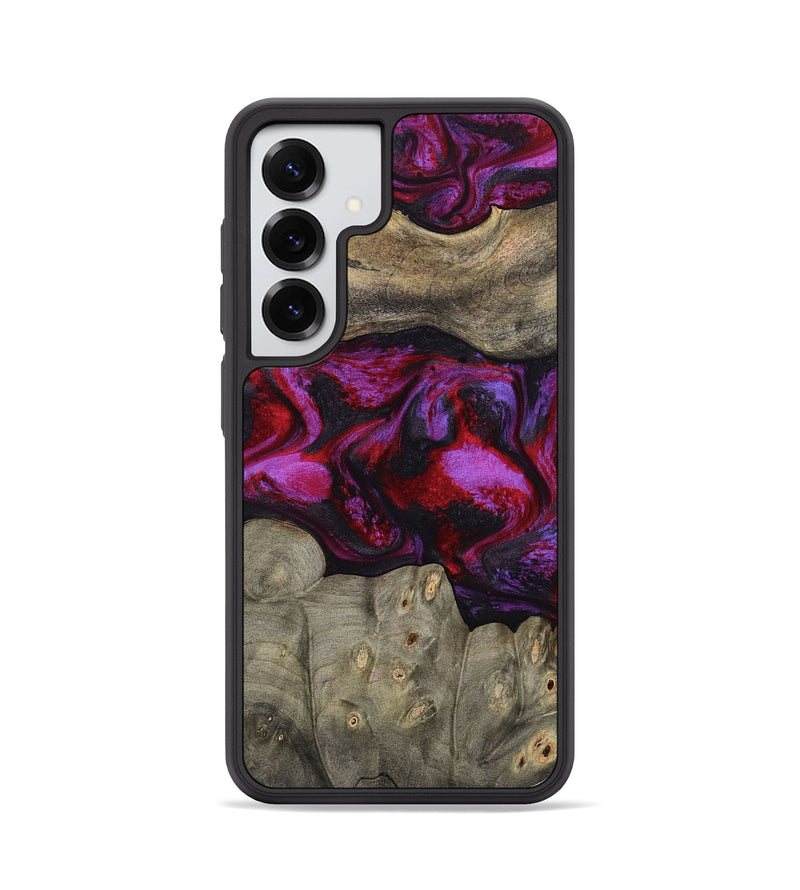 Galaxy S25 Wood Phone Case - Rhonda (Red, 787153)