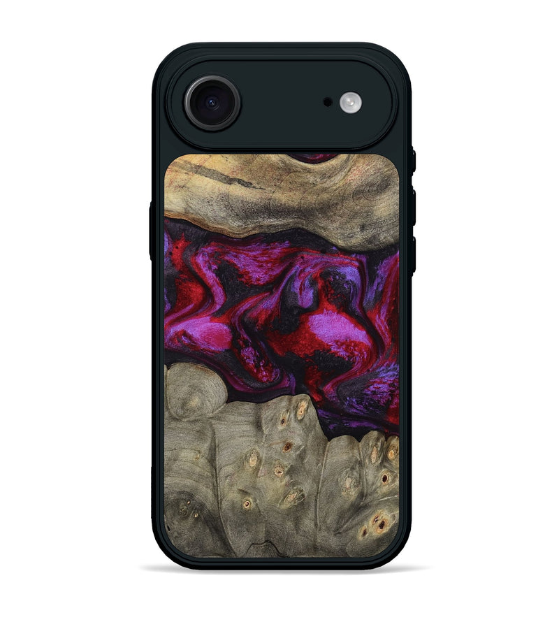 iPhone 17 Air Wood Phone Case - Rhonda (Red, 787153)