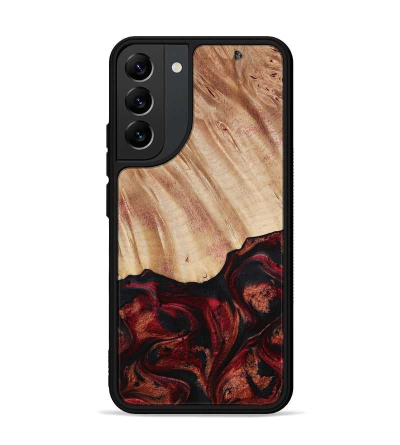 Galaxy S22 Plus Wood Phone Case - Margery (Red, 787154)