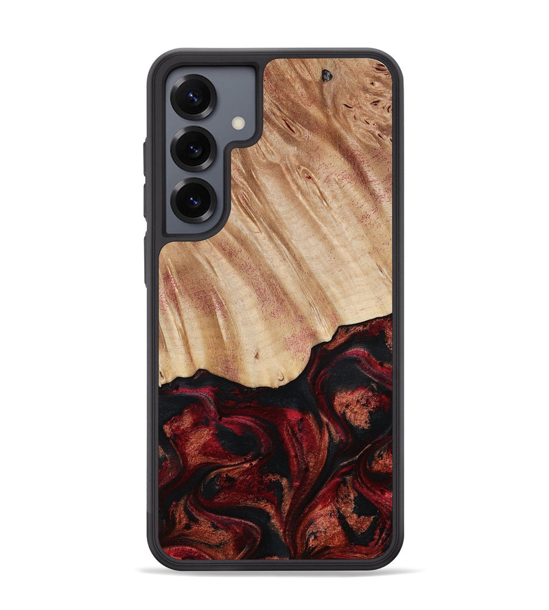 Galaxy S25 Plus Wood Phone Case - Margery (Red, 787154)