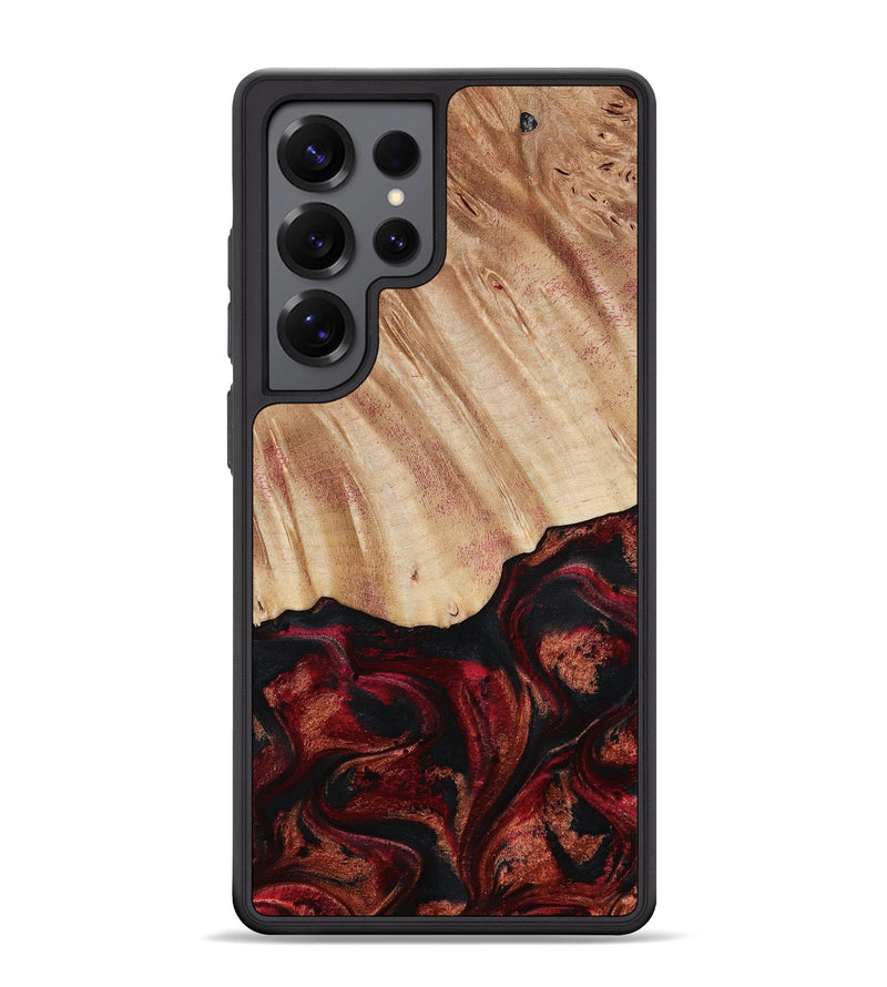 Galaxy S25 Ultra Wood Phone Case - Margery (Red, 787154)