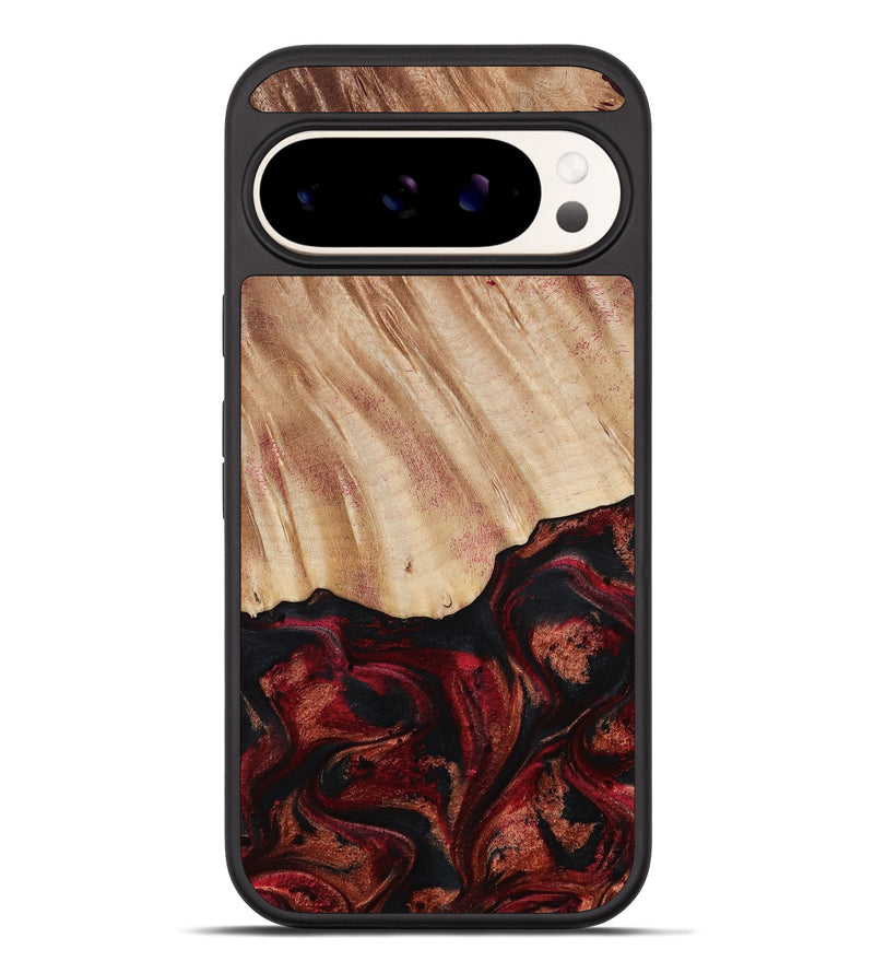 Pixel 10 Pro XL Wood Phone Case - Margery (Red, 787154)