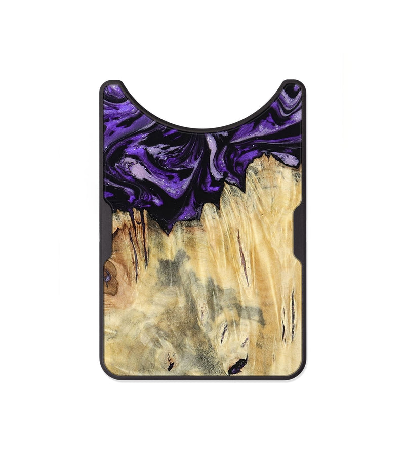 Alloy Wood Wallet - Ivana (Purple, 787172)