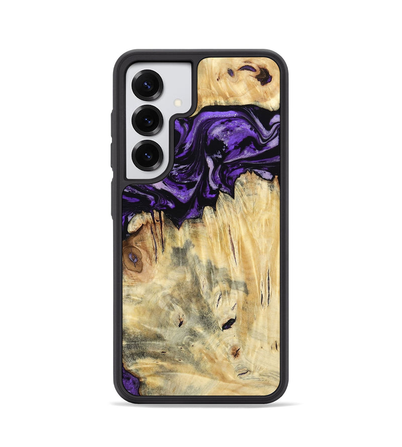 Galaxy S25 Wood Phone Case - Ivana (Purple, 787172)
