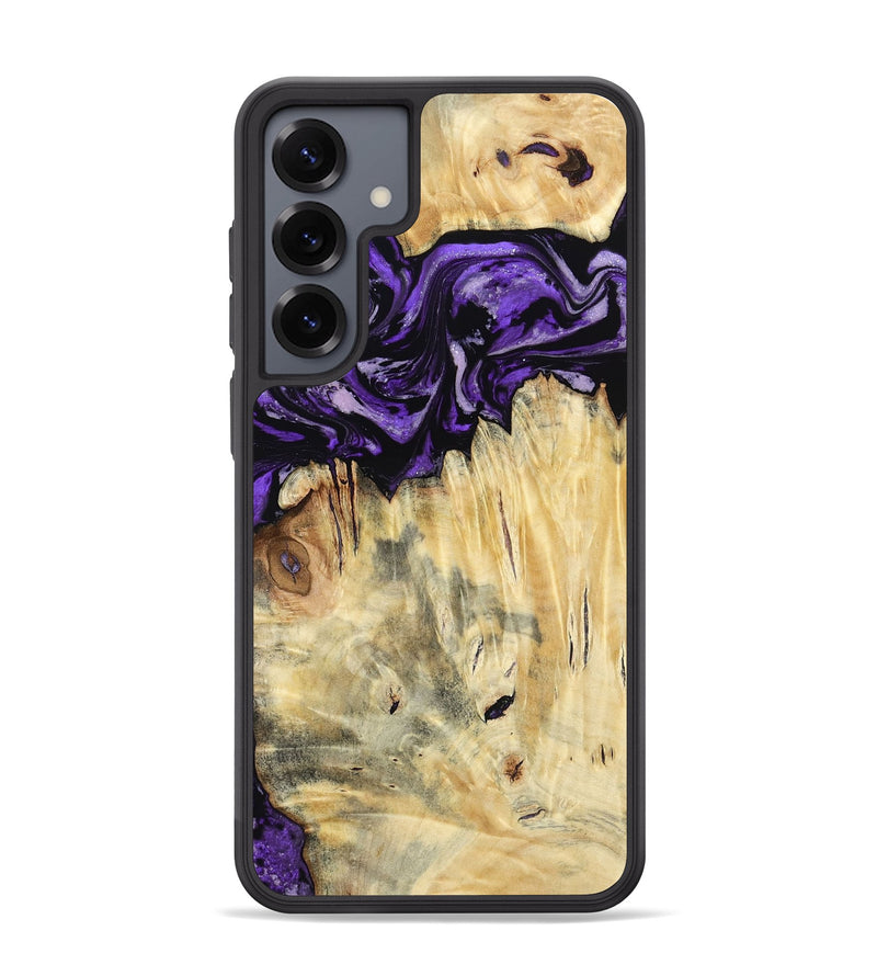 Galaxy S25 Plus Wood Phone Case - Ivana (Purple, 787172)