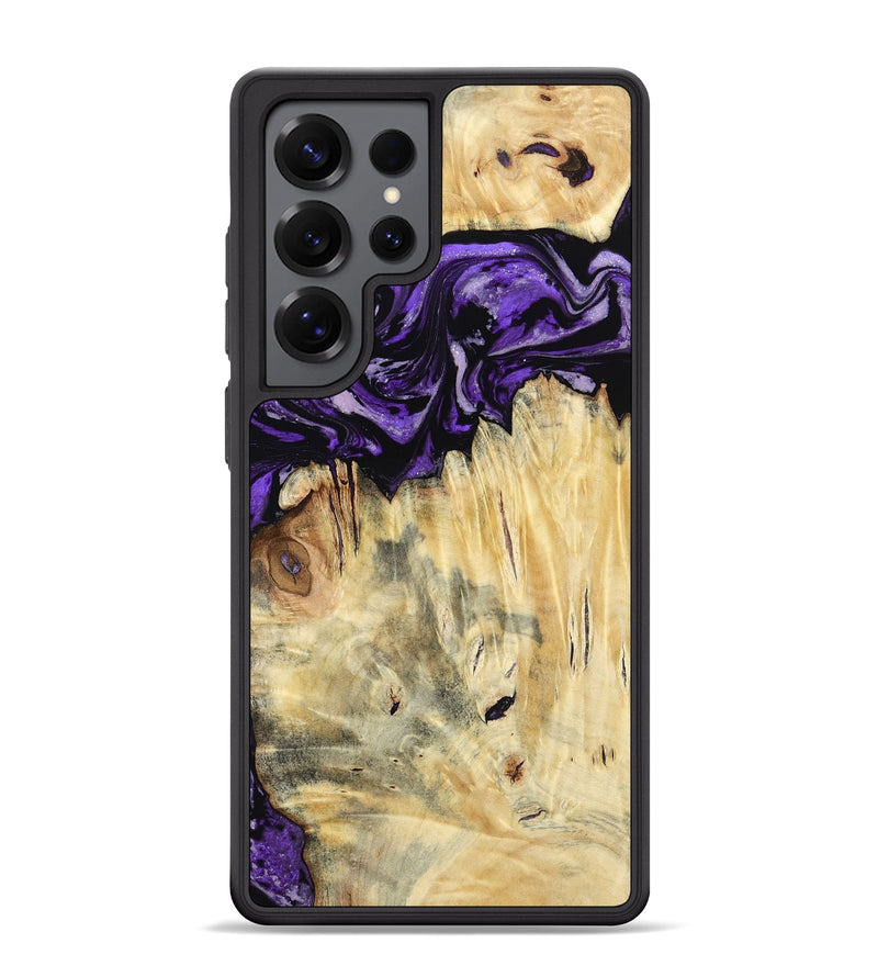 Galaxy S25 Ultra Wood Phone Case - Ivana (Purple, 787172)
