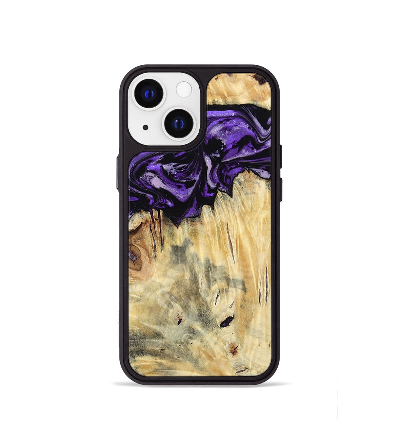 iPhone 13 mini Wood Phone Case - Ivana (Purple, 787172)