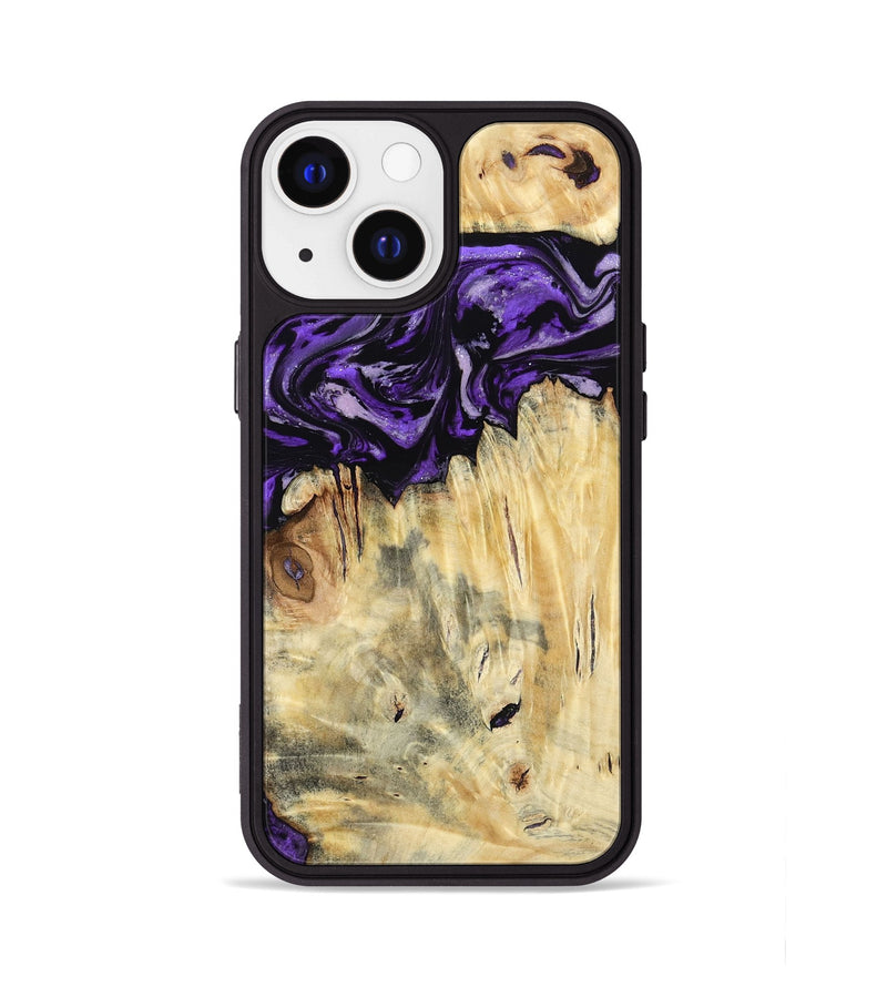 iPhone 13 Wood Phone Case - Ivana (Purple, 787172)