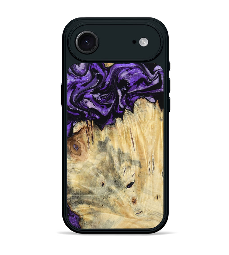 iPhone 17 Air Wood Phone Case - Ivana (Purple, 787172)