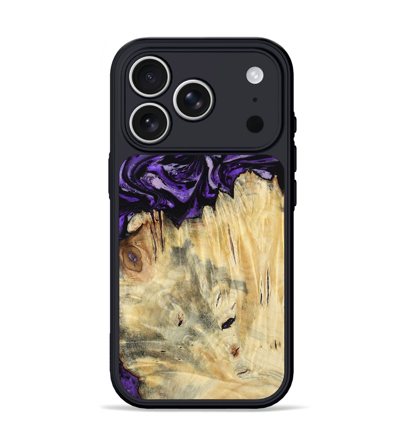 iPhone 17 Pro Wood Phone Case - Ivana (Purple, 787172)