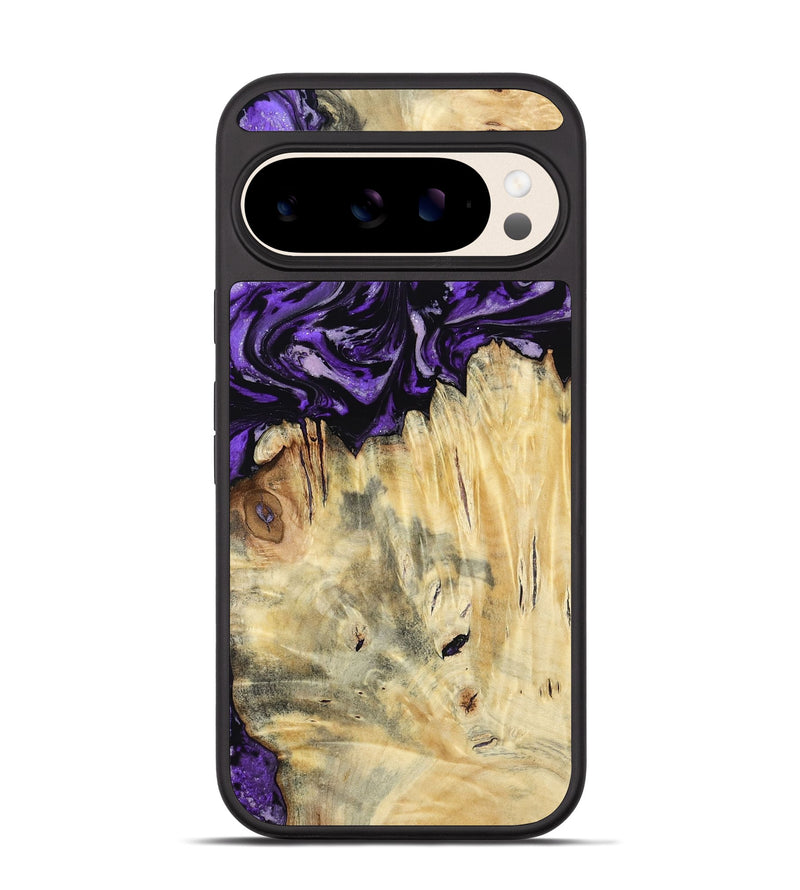 Pixel 10 Wood Phone Case - Ivana (Purple, 787172)