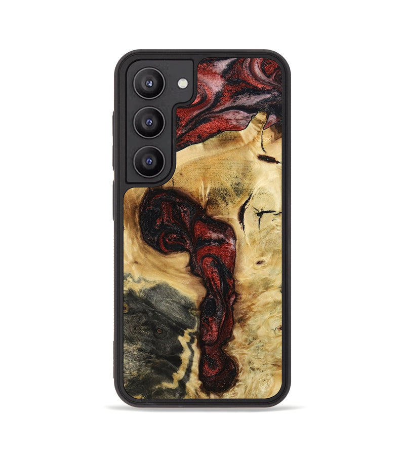 Galaxy S23 Wood Phone Case - Shawnte (Red, 787181)