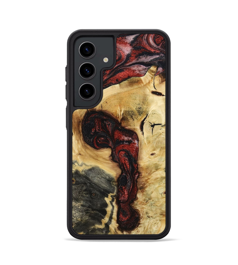 Galaxy S24 Wood Phone Case - Shawnte (Red, 787181)