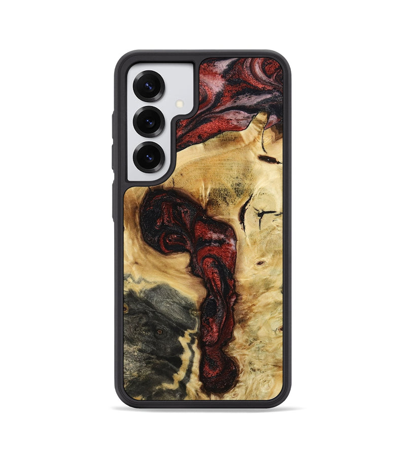 Galaxy S25 Wood Phone Case - Shawnte (Red, 787181)