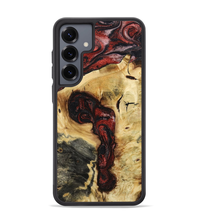 Galaxy S25 Plus Wood Phone Case - Shawnte (Red, 787181)