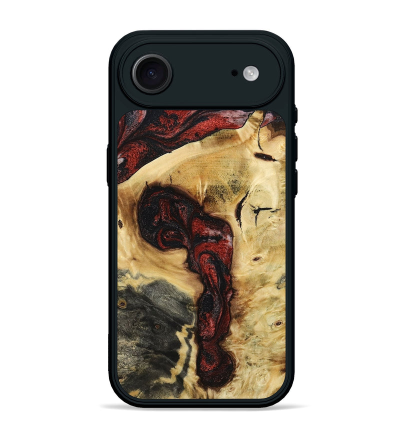 iPhone 17 Air Wood Phone Case - Shawnte (Red, 787181)