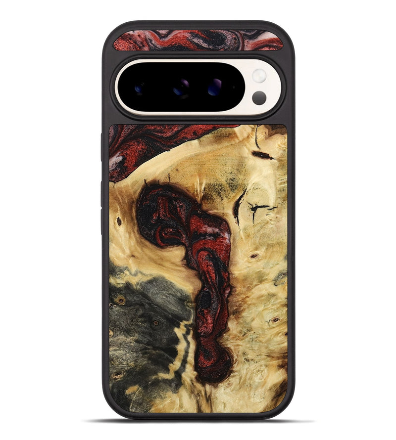 Pixel 10 Pro XL Wood Phone Case - Shawnte (Red, 787181)