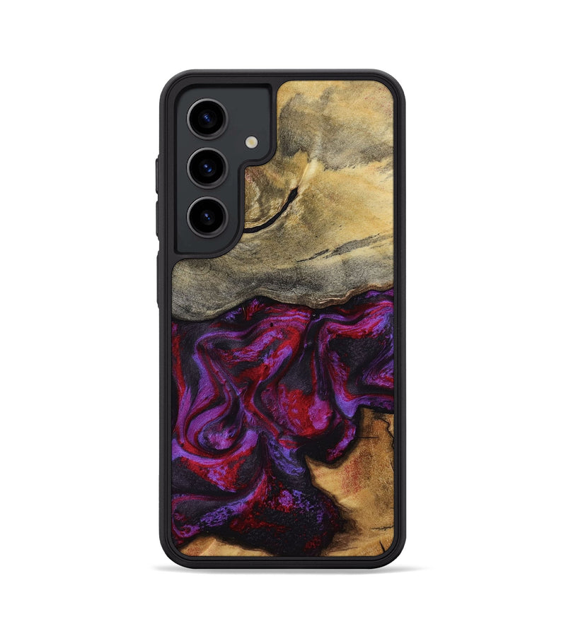 Galaxy S24 Wood Phone Case - Freya (Red, 787182)