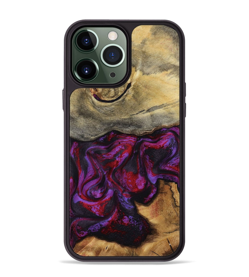 iPhone 13 Pro Max Wood Phone Case - Freya (Red, 787182)