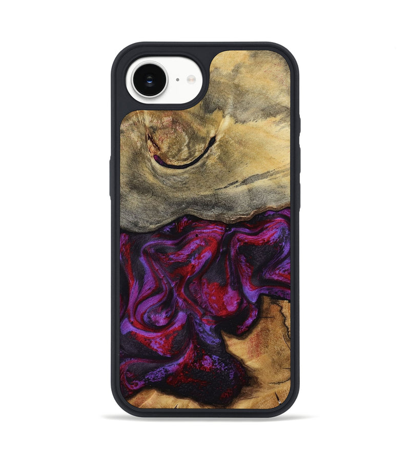 iPhone 16e Wood Phone Case - Freya (Red, 787182)