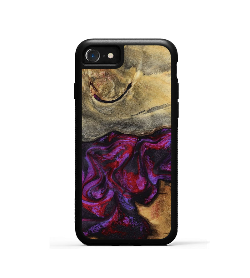 iPhone SE Wood Phone Case - Freya (Red, 787182)