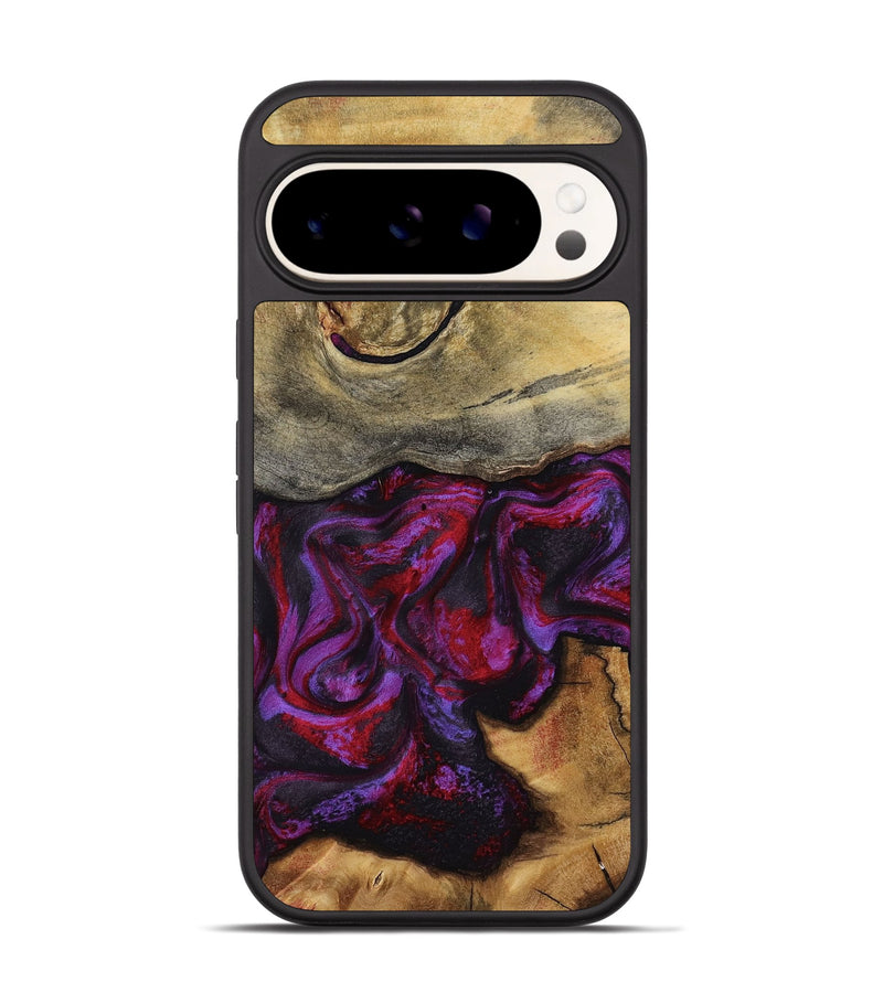 Pixel 9 Pro Wood Phone Case - Freya (Red, 787182)