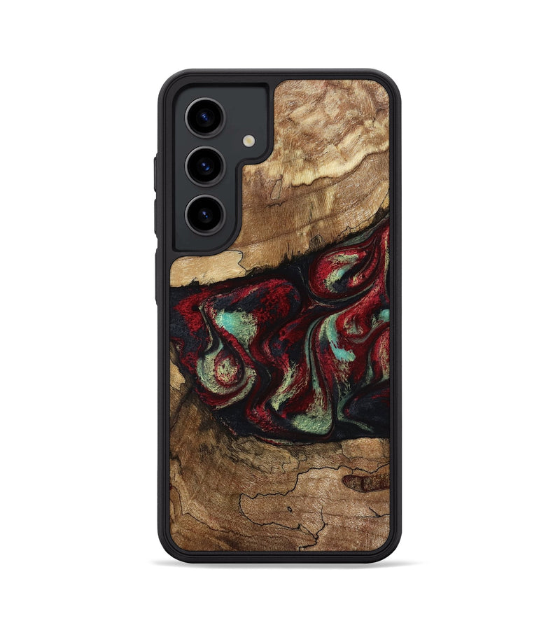 Galaxy S24 Wood Phone Case - Dakota (Red, 787183)