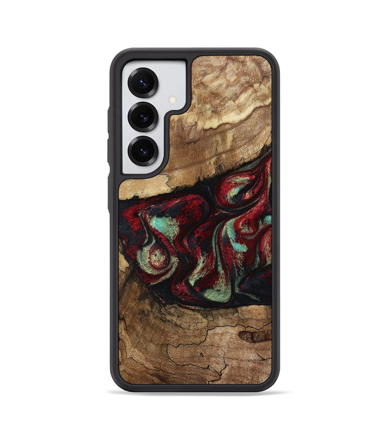 Galaxy S25 Wood Phone Case - Dakota (Red, 787183)