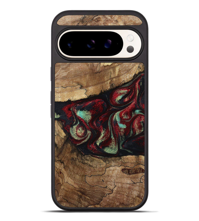 Pixel 10 Pro XL Wood Phone Case - Dakota (Red, 787183)