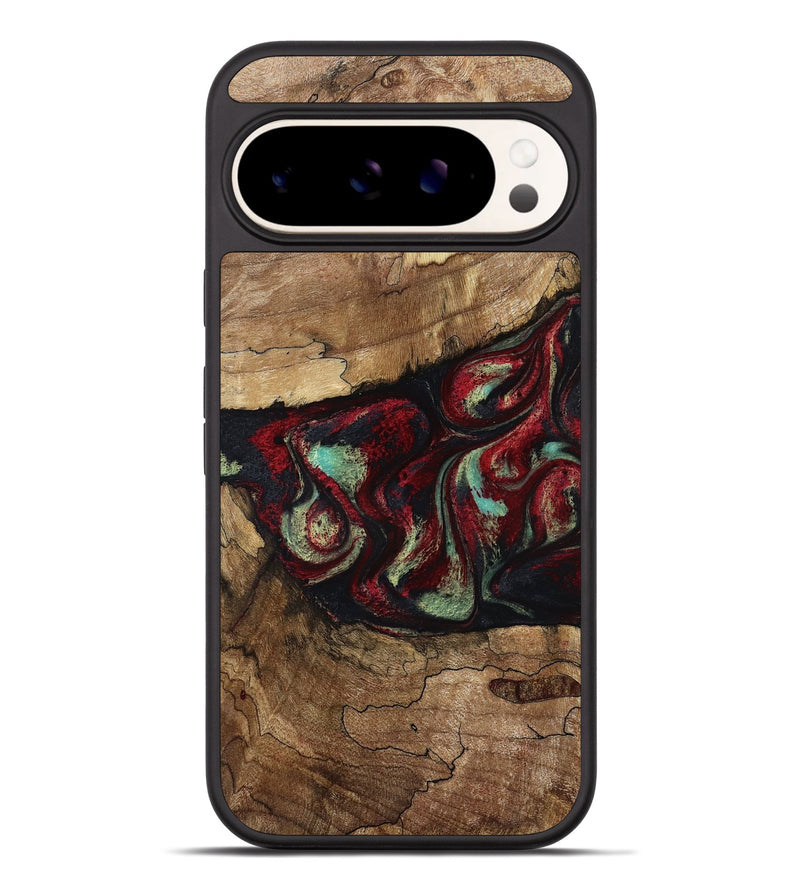 Pixel 9 Pro XL Wood Phone Case - Dakota (Red, 787183)